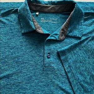 Under Armour Men's Teal Polo Shirt